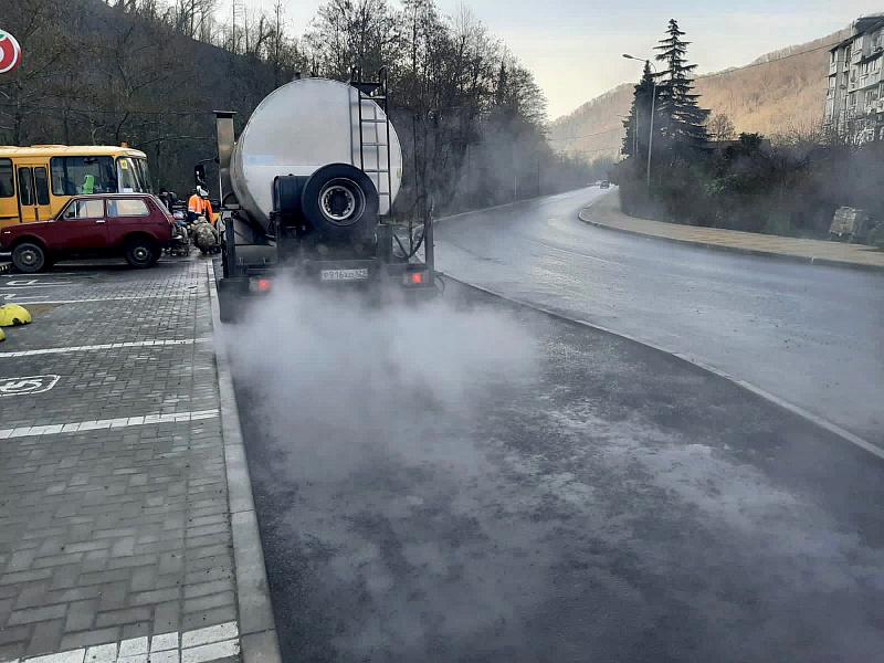 В Сочи ремонтируют улицы, названные в честь героев-фронтовиков