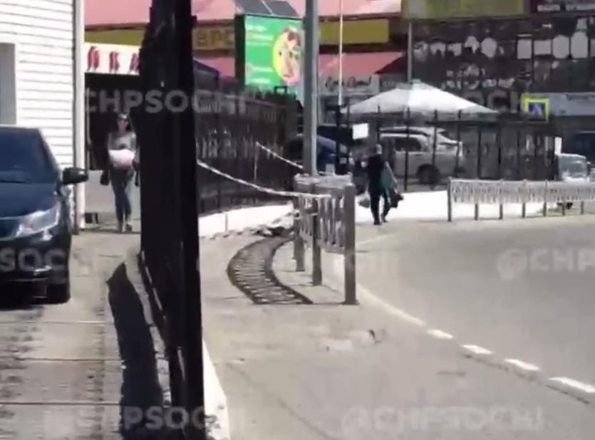 В Сочи нашли труп мужчины возле автомойки (Видео)