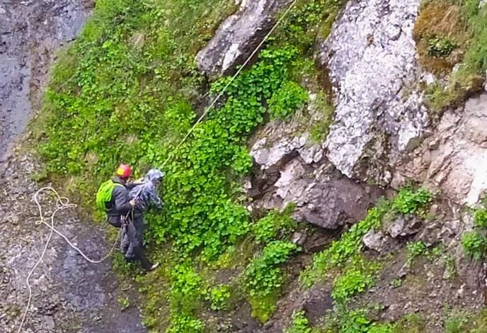 В горах Сочи застряли туристы