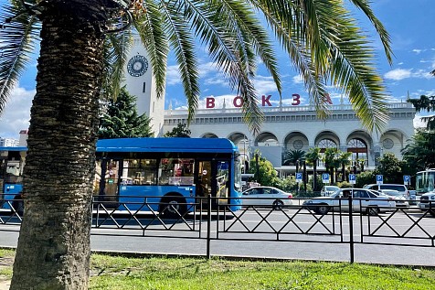 Уехать из Сочи в Адлер станет проще