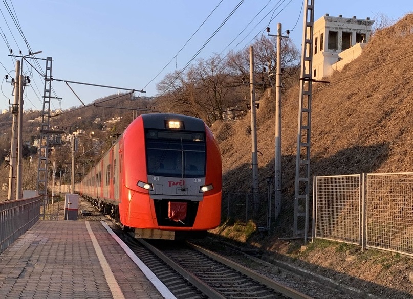 В Сочи запустят электрички по новому маршруту