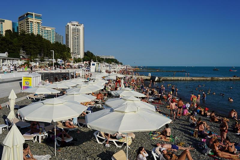 В Сочи посчитали туристов