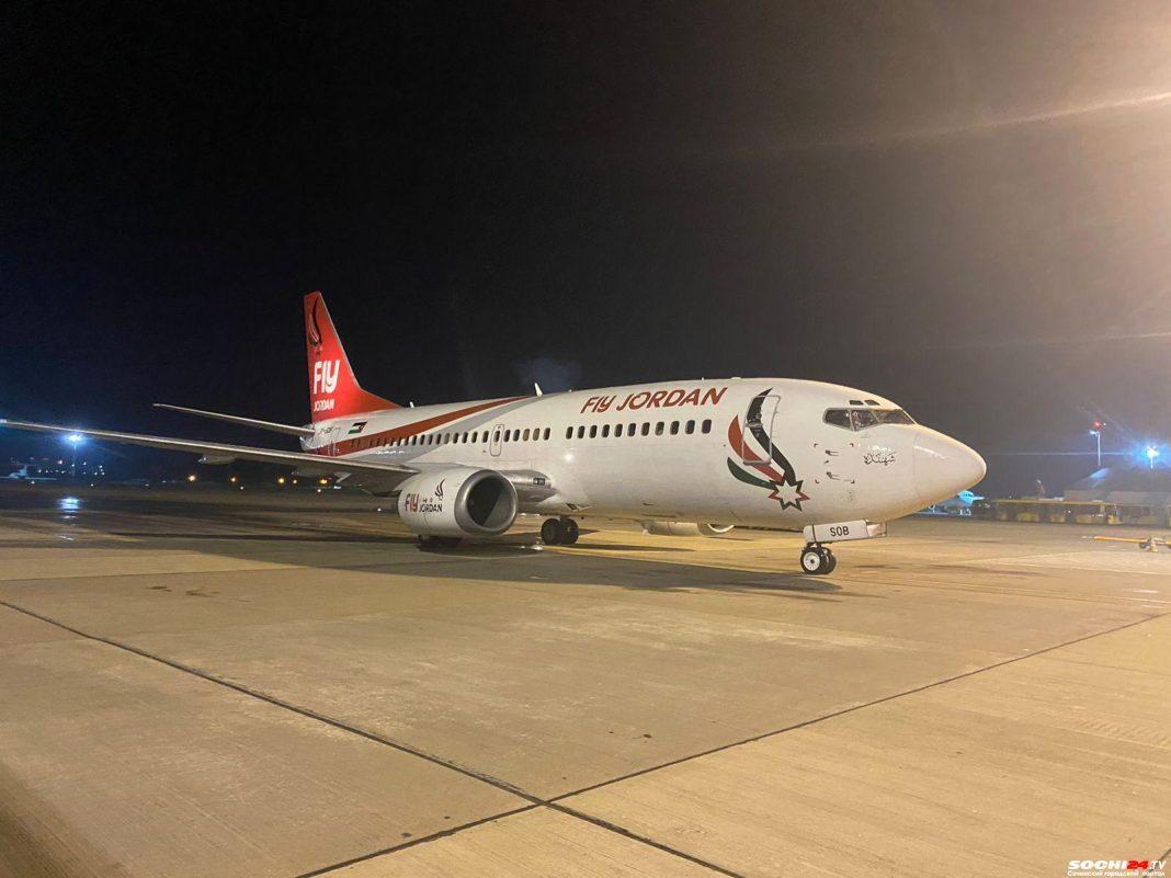 Начало положено: в Сочи прибыл первый рейс из Иордании