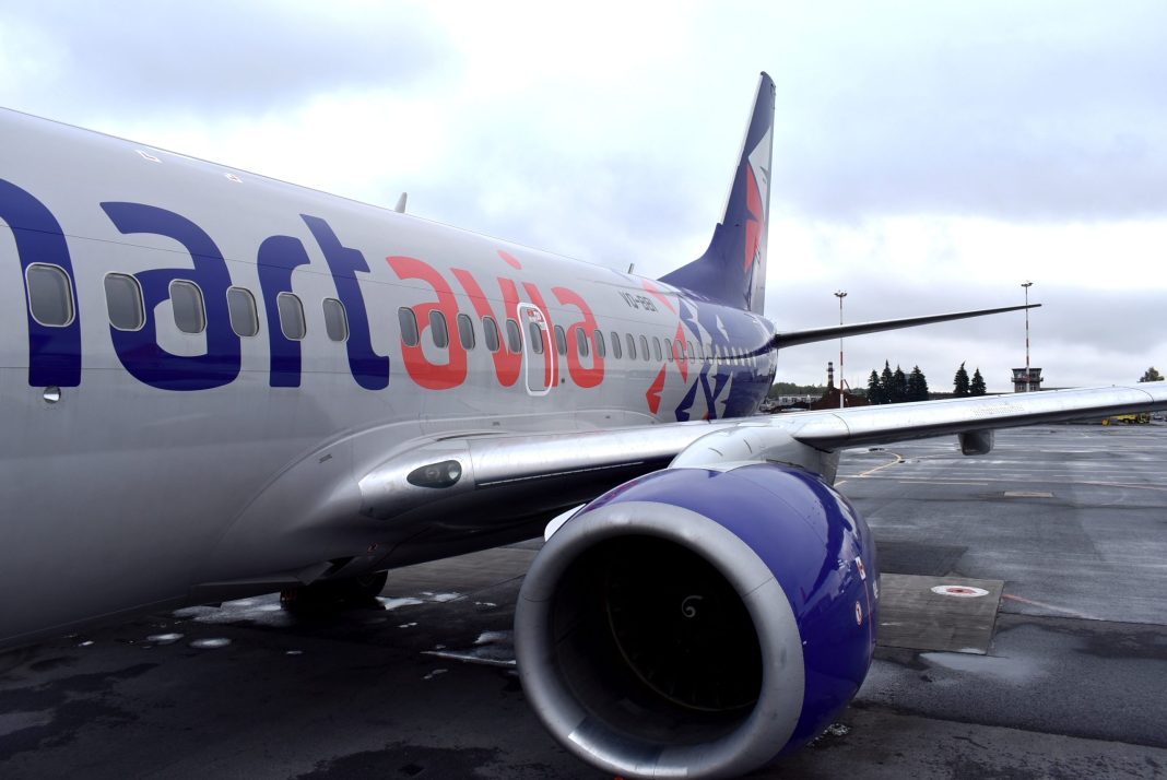 Летевший из Сочи самолет подал сигнал тревоги