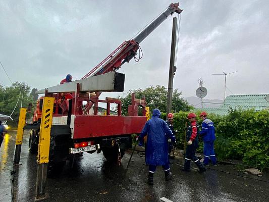 В Сочи работает горячая линия по вопросам энергоснабжения из-за непогоды