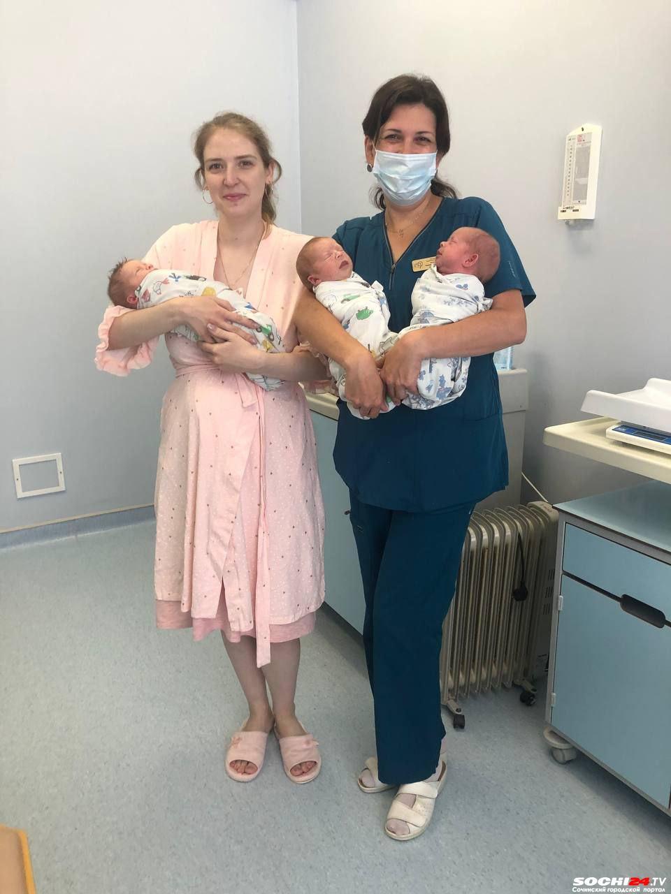 В Краснодарском крае родилась четвёртая тройня за 2022 год