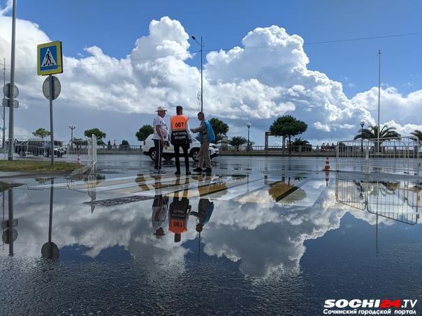 В Сочи прогнозируют сильные дожди с понедельника
