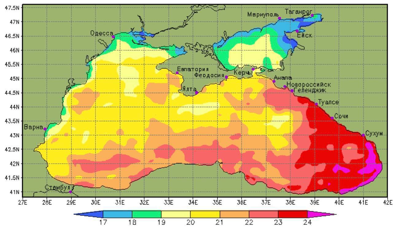 Черное море вода в мае. Карта температуры воды в черном море. Карта температуры черного моря. Белое море температура воды. Температура воды в Красном море.