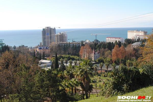 Дендрарий из-за непогоды закрыл канатную дорогу в Сочи