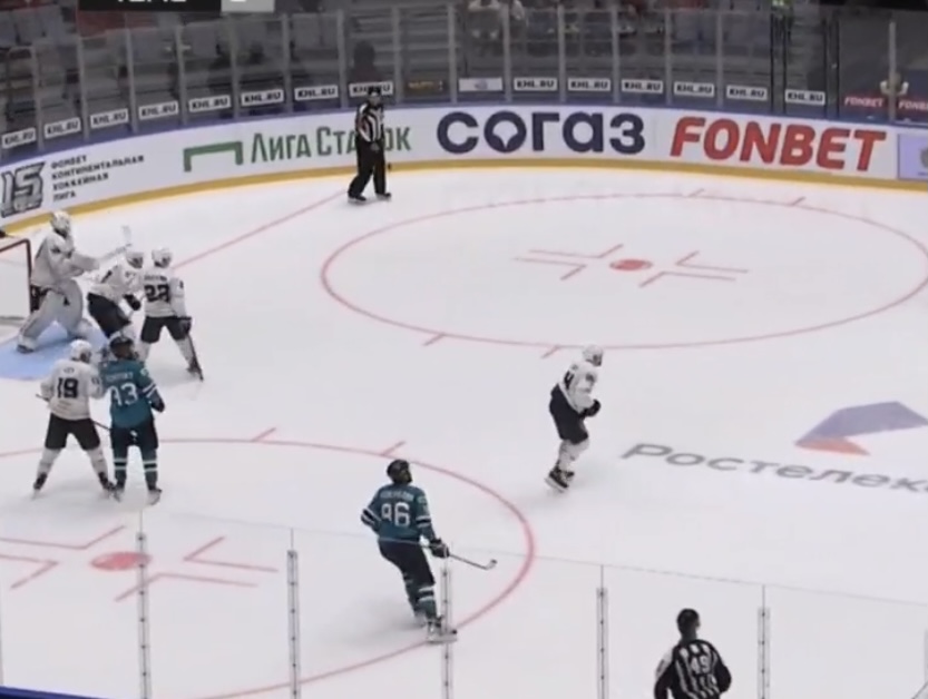 ХК «Сочи» нашпиговали ворота «Барыса» 6 шайбами