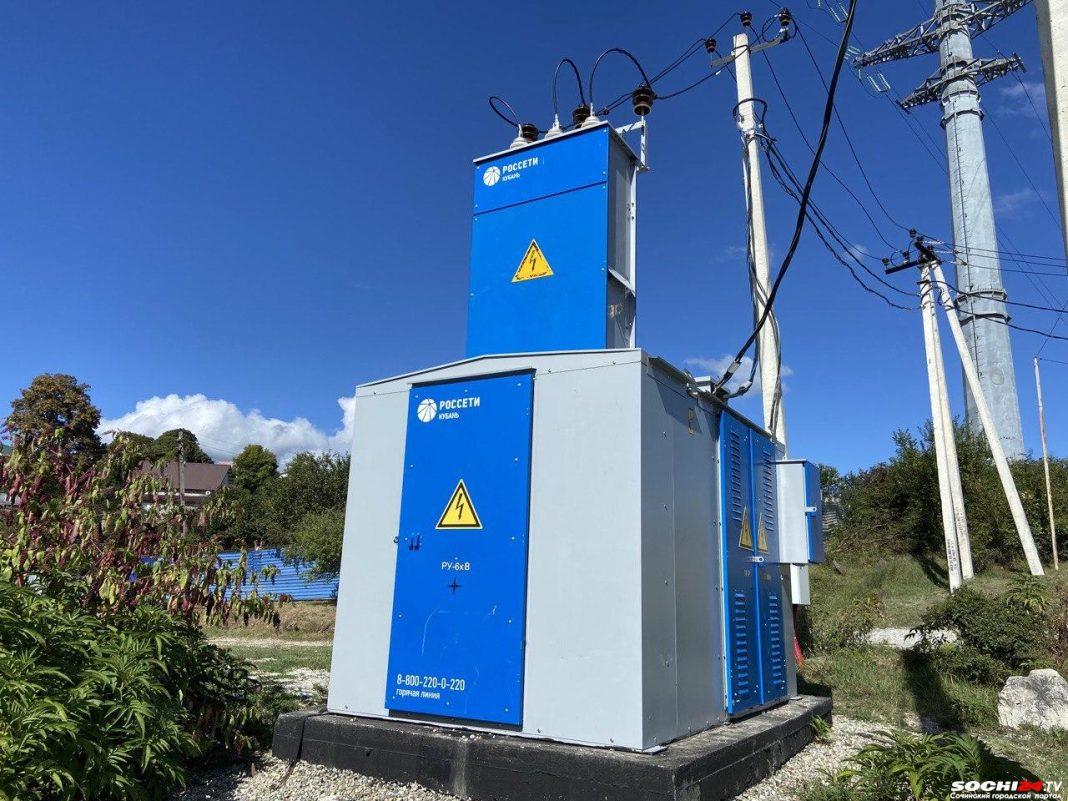 Энергетики Сочинского филиала компании «Россети Кубань» построили новые электросети для жителей села Красная Воля