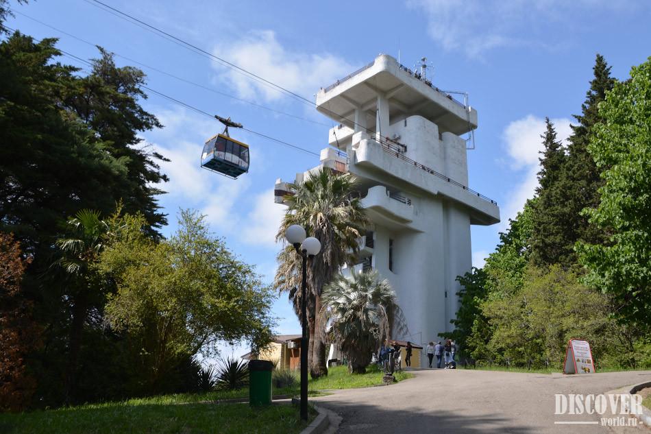 В Сочи на 3 дня закроют канатную дорогу в парке Дендрарий