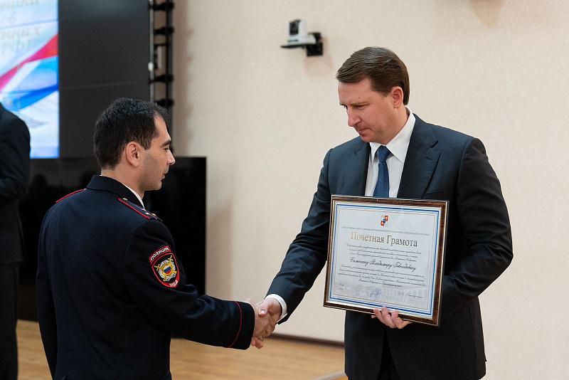 Алексей Копайгородский поздравил сотрудников МВД с профессиональным праздником в Сочи