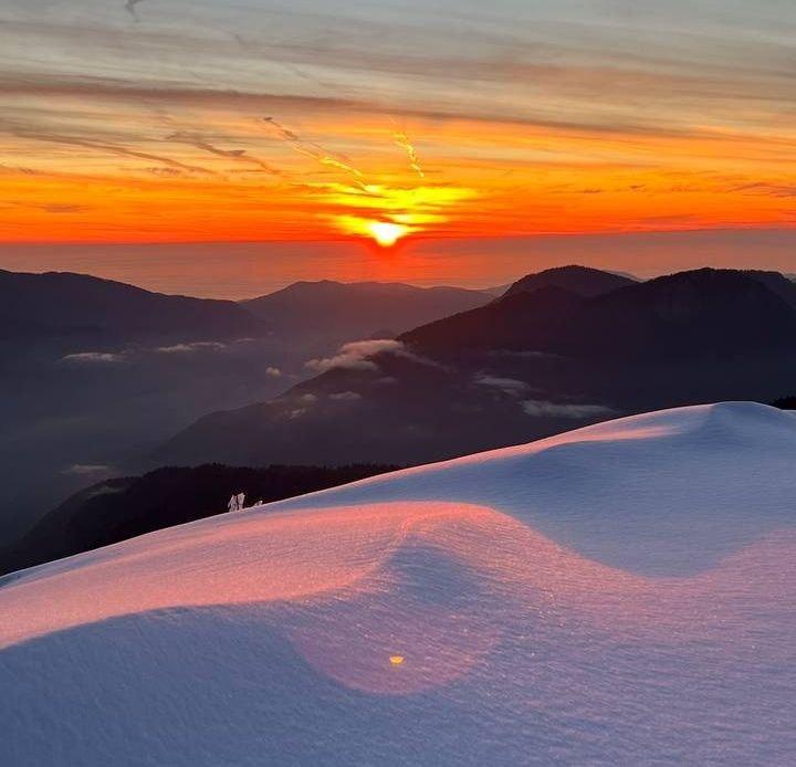 40 сантиметров снега выпало в горах Сочи