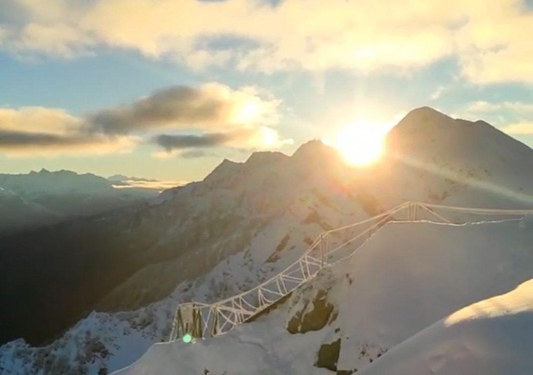 Сочи замело снегом (Видео)