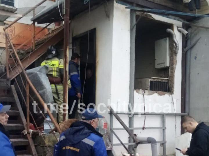 Мощный взрыв газа прогремел в Сочи (Видео)