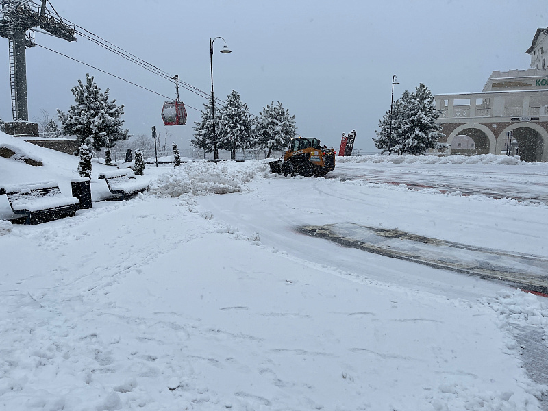 В Сочи закроют трассы для катания