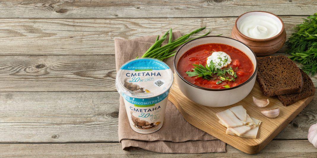 Сметана «Агрокомплекса» получила российский Знак качества