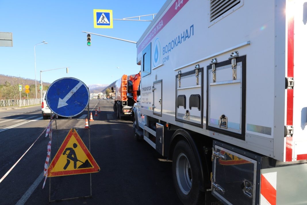 В Сочи приступили к главному этапу по восстановлению крупного водовода в районе Пластунской (ВИДЕО)