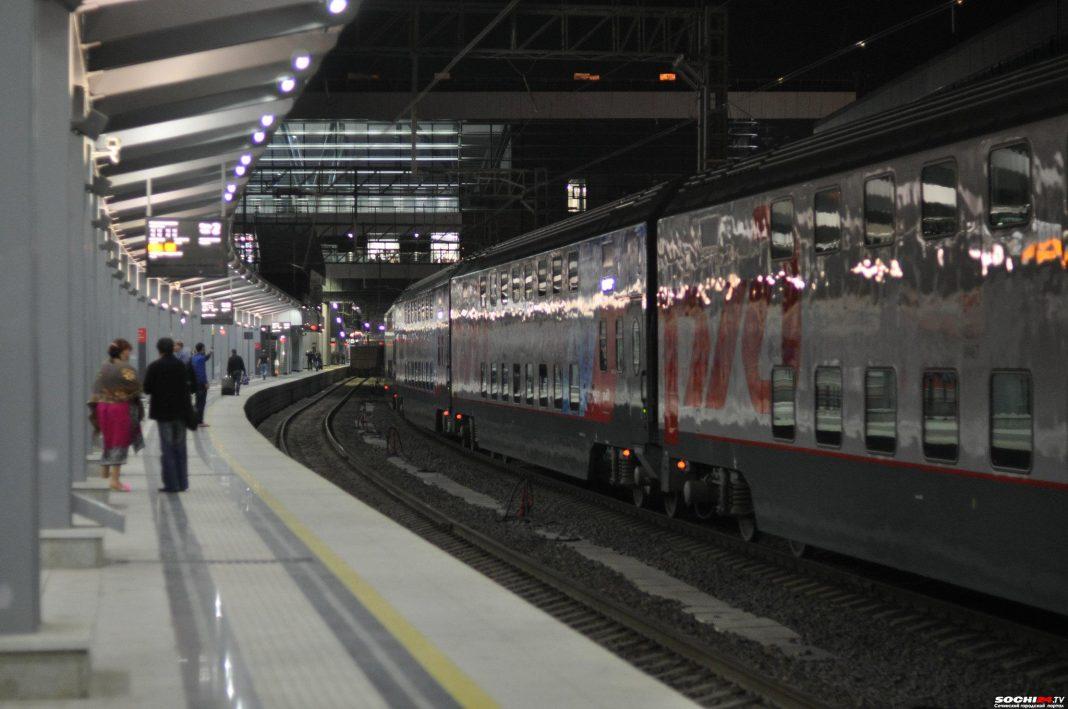 В РЖД рассказали, из какого города в Сочи поедут двухэтажные поезда