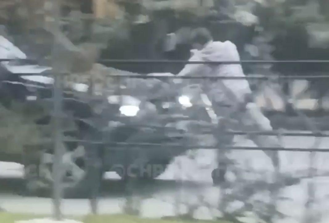 В Сочи водитель нарочно сбил пьяного пешехода (Видео)