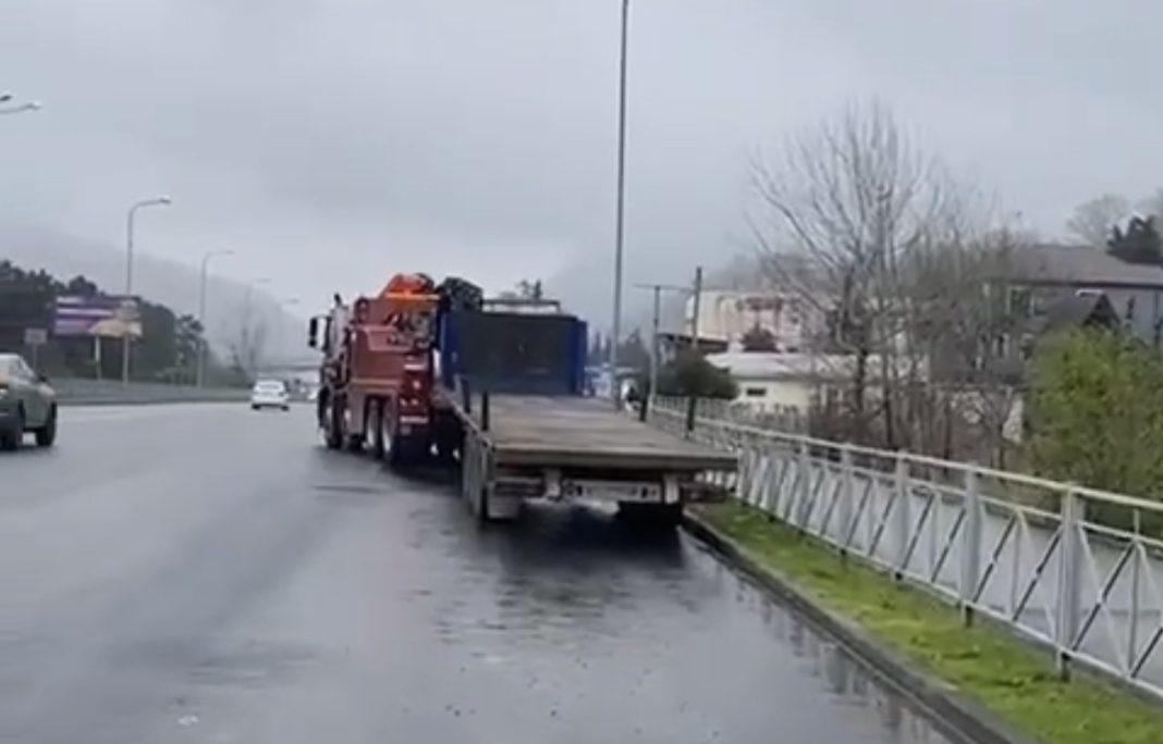 В Сочи заработал эвакуатор для грузовых авто
