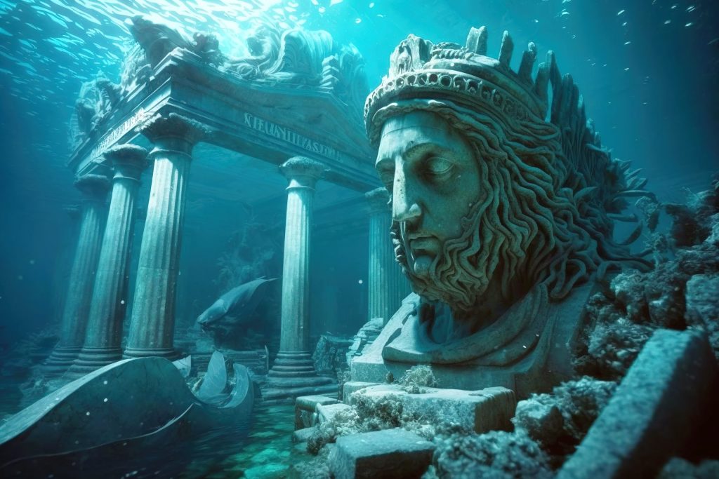 Легенда об Атлантиде. Atlantis Greece.