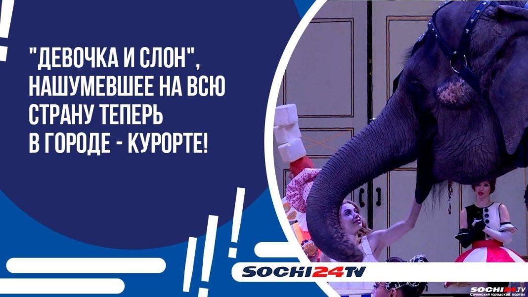 Нашумевшее на всю страну представление «Девочка и слон» теперь в Сочи