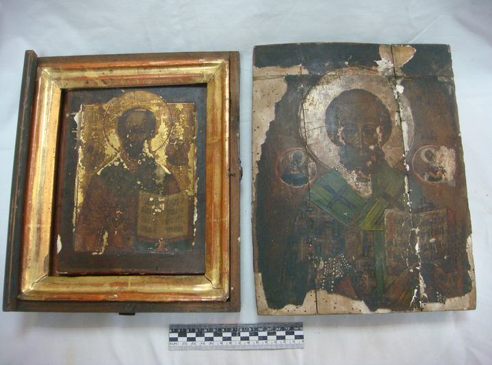 Пассажирка поезда Калининград — Адлер пыталась вывезти в Литву две старинные православные иконы