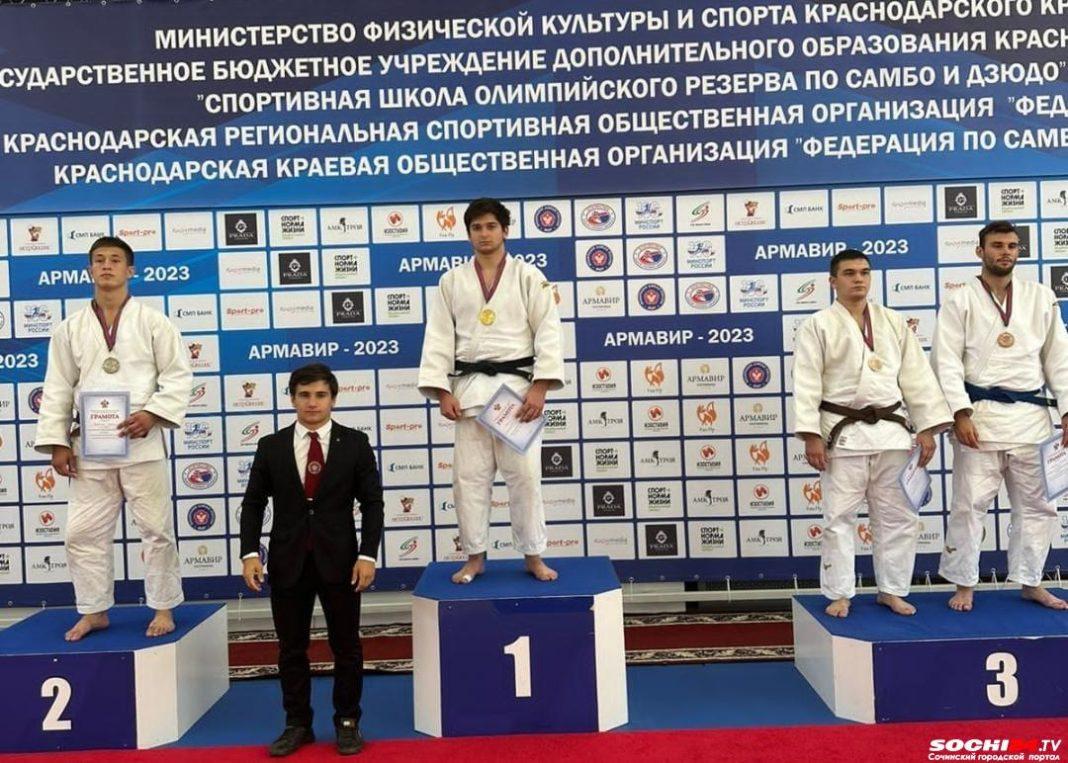 Спортсмен из Сочи стал Чемпионом Кубани по дзюдо