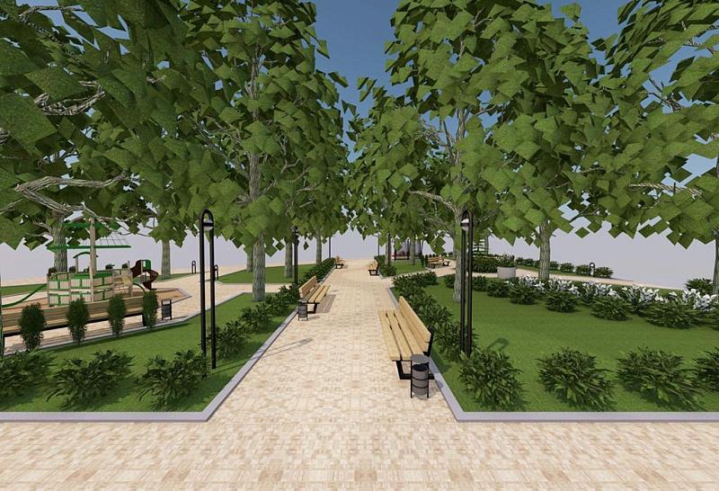 В Лазаревском районе Сочи благоустроют сквер