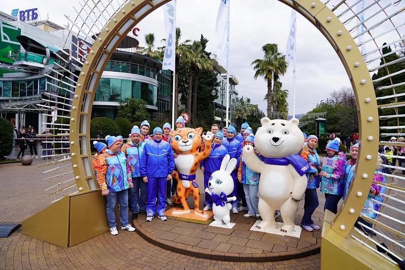 В Сочи «Эстафету Огня» принял Центральный район