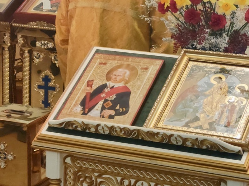 Список иконы «Севастопольской» украсил Храм Феодора Ушакова в Сочи