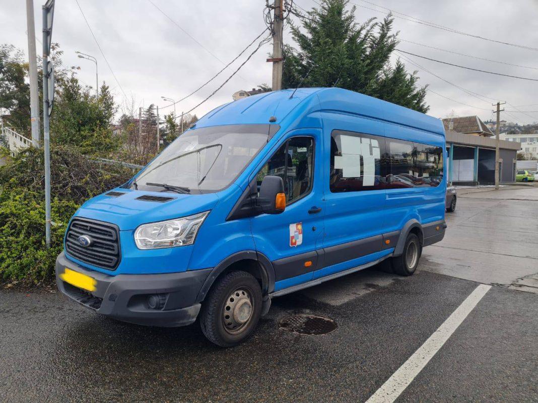 В Сочи задержали пьяного водителя на сломанной маршрутке