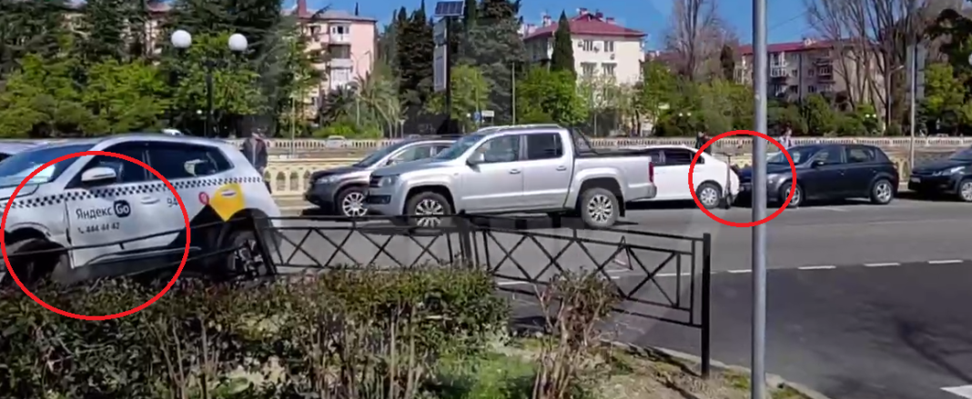 В Сочи произошло массовое ДТП