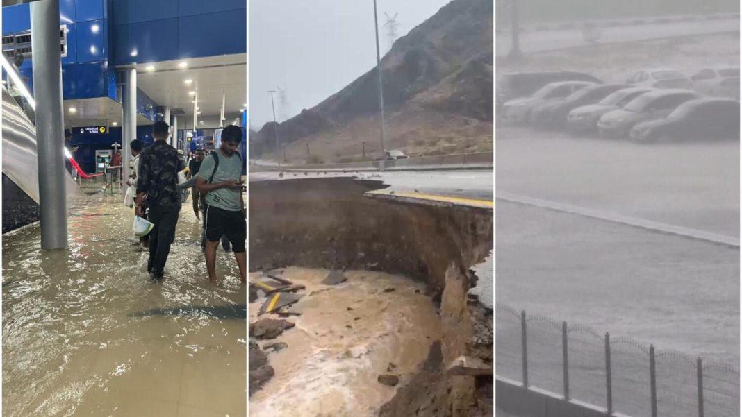 Акулы плавают по дорогам, а самолёты стали кораблями: хроники потопа в ОАЭ