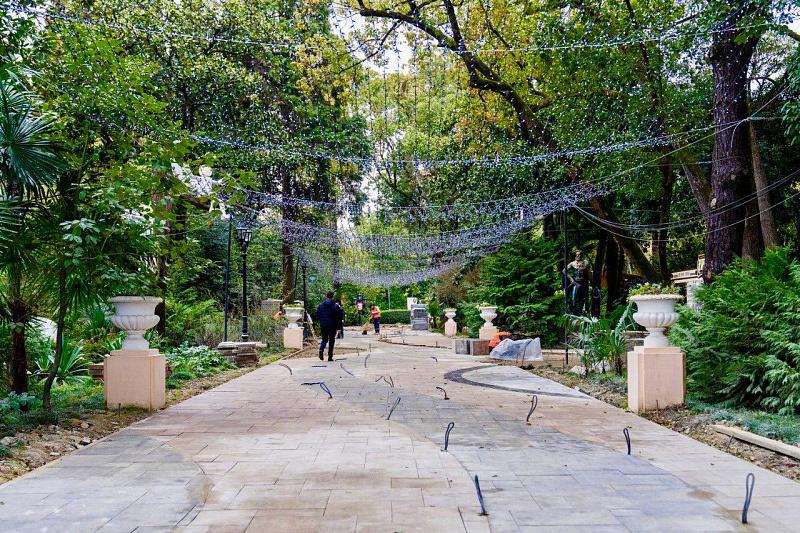 В Сочи появятся 7 новых зеленых зон в парке «Ривьера»