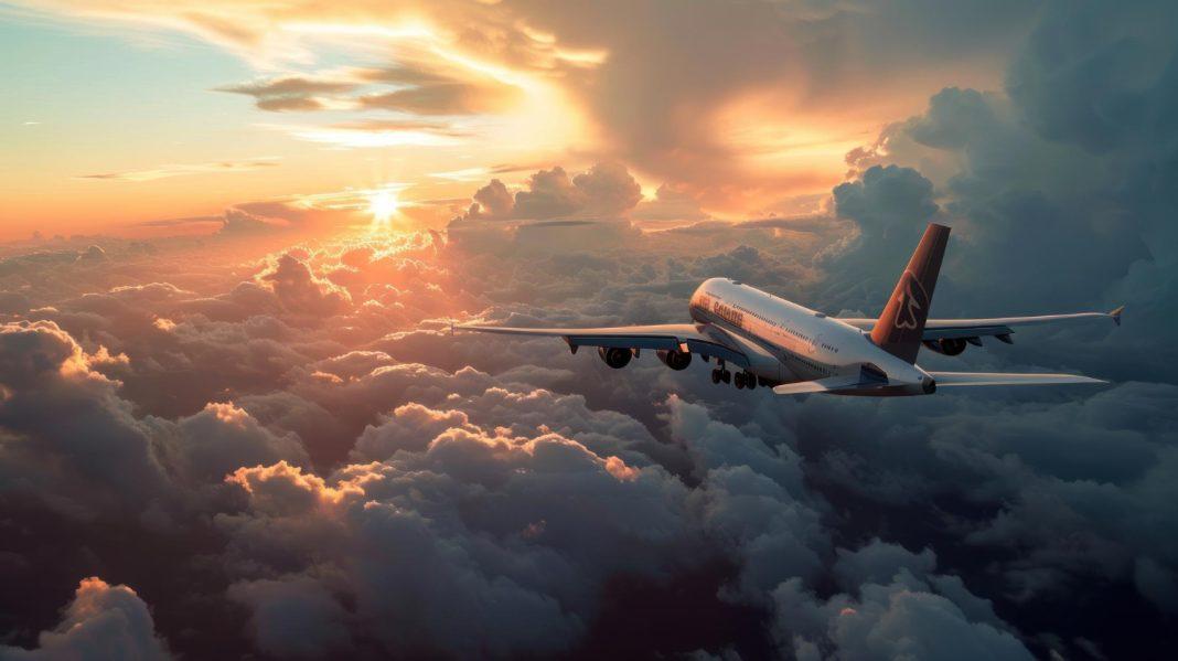 Туристка попыталась открыть дверь самолёта, летящего из Сочи