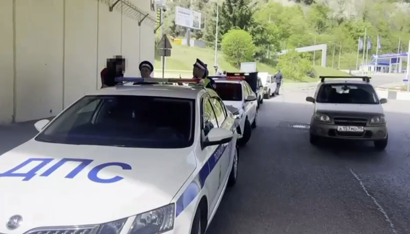 В Сочи задержали пьяного водителя