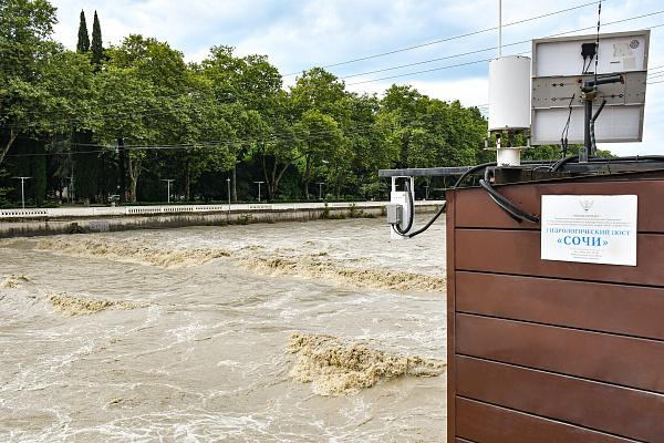 В Сочи реки могут выйти из берегов