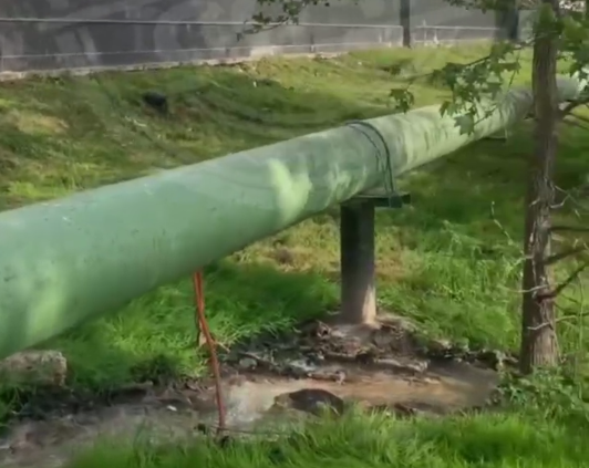 Элитный ЖК залил улицу фекалиями в Сочи