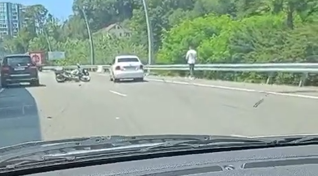 Ещё одна пробка? В Сочи произошло массовое ДТП