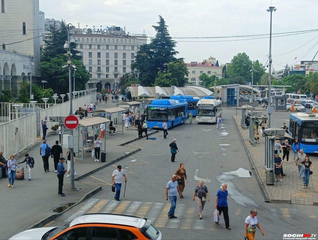 В Сочи изменится схема движения маршрута № 35