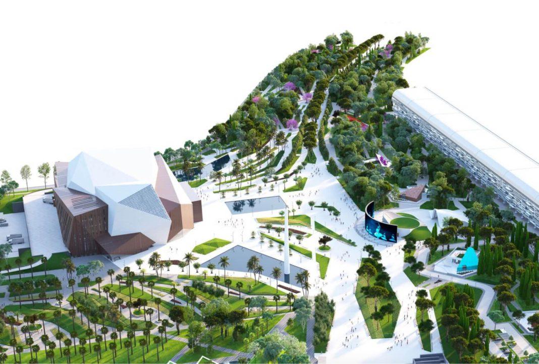 Импортные саженцы, фонтаны и мини-водопады: в Сириусе появится субтропический парк площадью 30 га