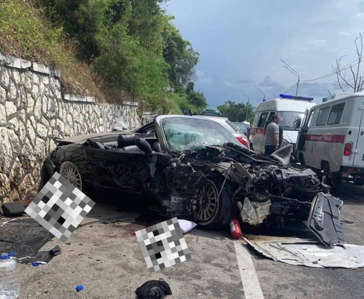 Гражданка России попала в страшное ДТП в Абхазии