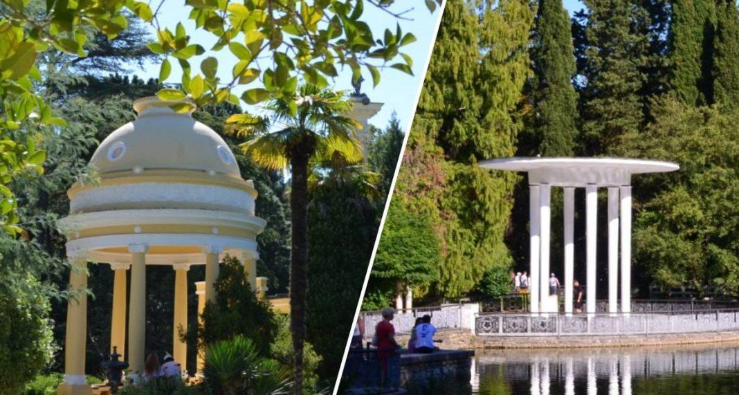 Беседки в нижней и верхней части парка «Дендрарий» отремонтируют в Сочи