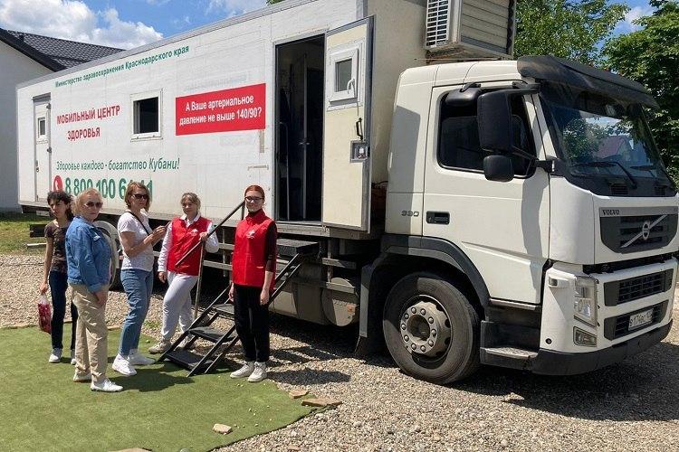 Диспансеризация в Белореченском районе: мобильные комплексы продолжают работу
