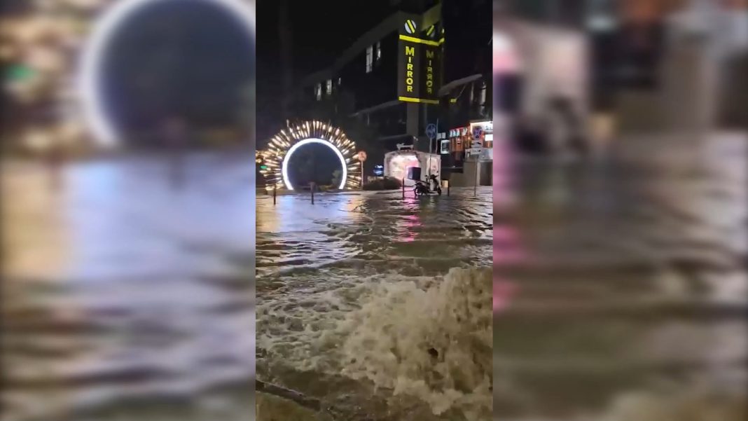 Последствия непогоды в Сочи: видео