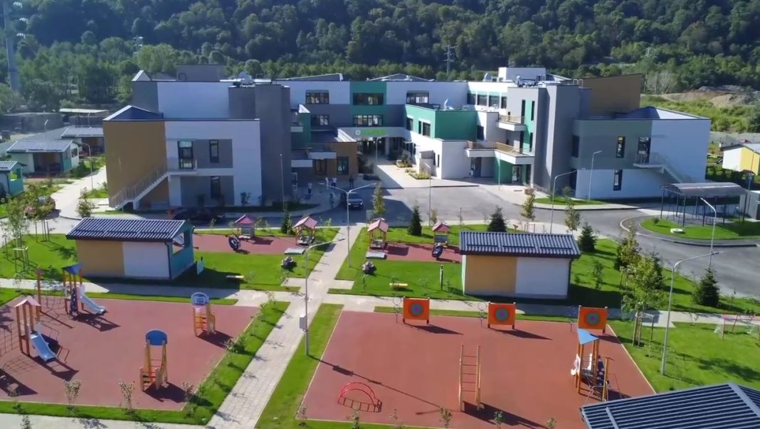 «Самшит» готов: в Сочи завершено строительство крупнейшего детского сада на Юге России