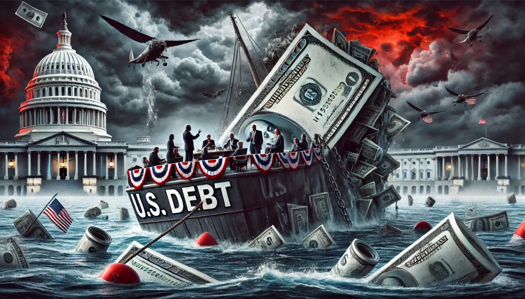 Чтобы утопить себя в долгах: США устроили очередное шоу в стиле «падаем, но не сдаемся»